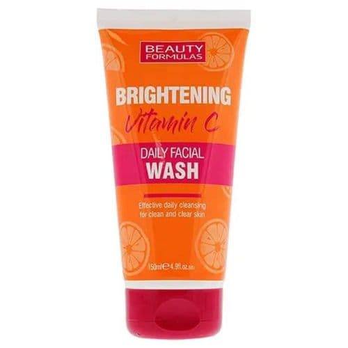 Gel nettoyant visage éclaircissant à la vitamine C BEAUTY FORMULAS 150ml